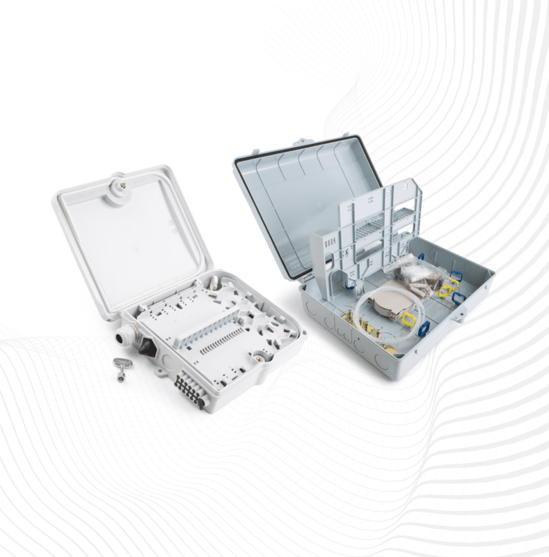 Terminal box per fibra ottica