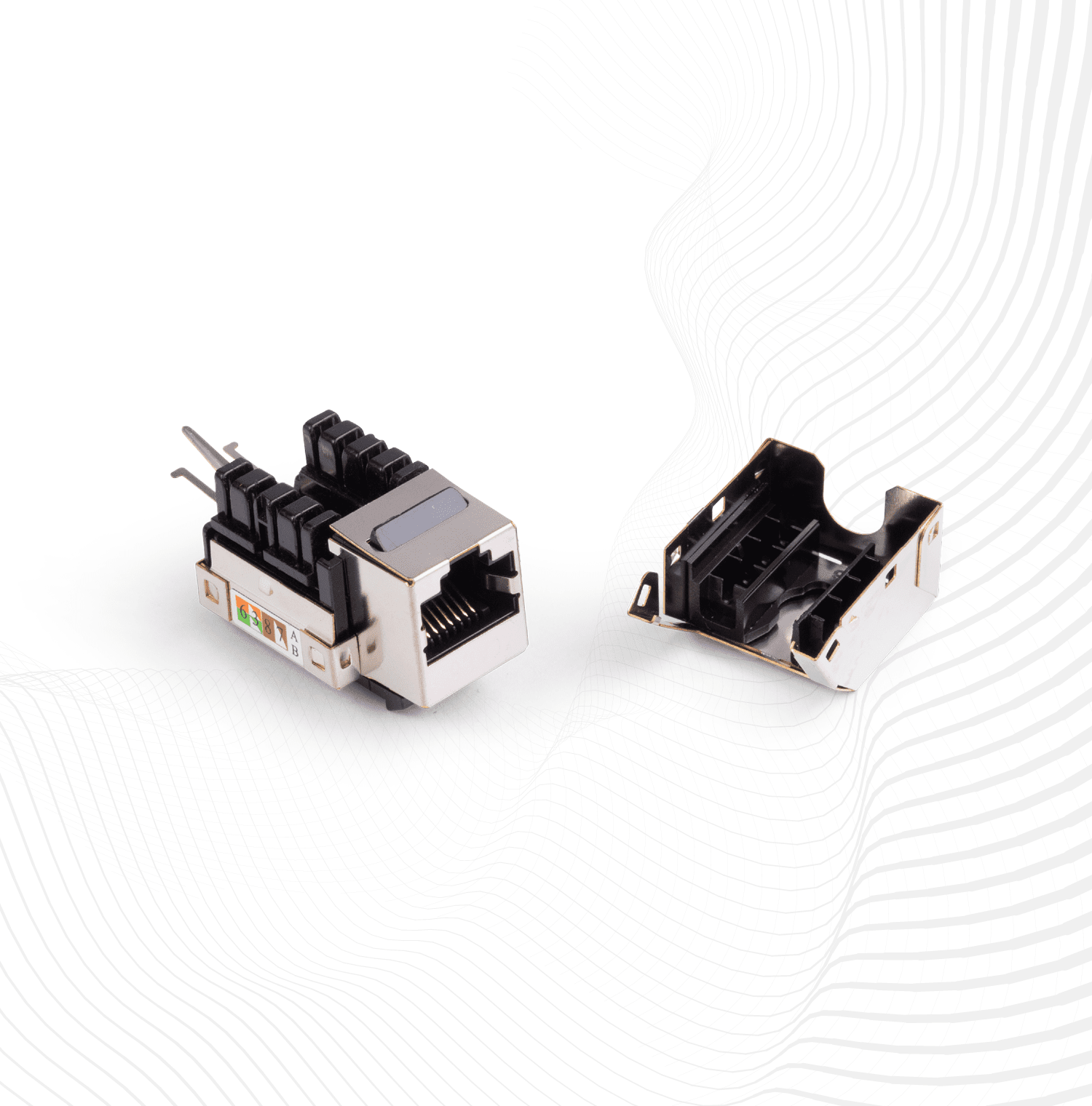 Plug RJ45 cat 6 FTP - Orca Networking
